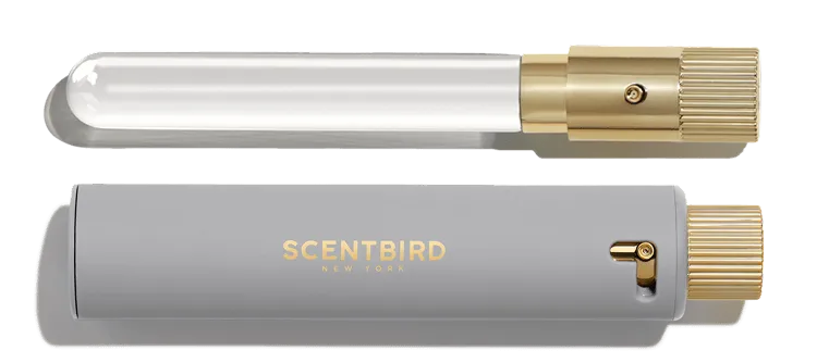 Scentbird case and vial
